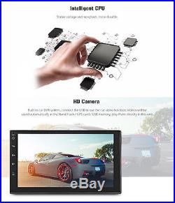 7'' Touch Screen Android 6.0 2 DIN Navigation Sat Nav Car GPS Stereo Radio Wifi