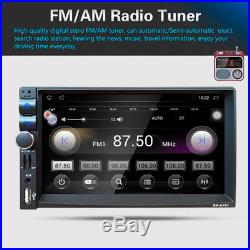 7''Touch Screen Double 2 Din Bluetooth Autos GPS Stereo Radio MP5 USB/FM Player