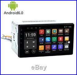 7'' inch Android 6.0 HD 2 DIN Navigation Sat Nav Car GPS Stereo Radio Wifi CAN
