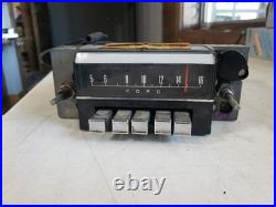 7TPZ-248433 1967 Ford Mustang Shelby AM 12V Car Radio Untested For Parts OEM