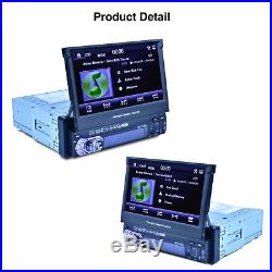 7inch 1DIN HD Touch Screen Car MP3 MP5 Player Bluetooth Radio 7Colors Backlight