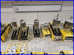 91 Vintage Sylvania Tubes Radio Tubes Untested Open Boxes