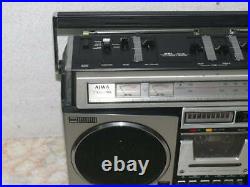 AIWA CS-70 Stereo Radio Cassette Boombox vintage Parts Or Repairs as-is item