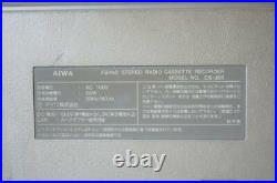 AIWA CS-J88 STEREO BOOMBOX vintage Parts Or Repairs