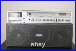 AIWA CS-J88 Stereo Radio Cassette Boombox vintage Parts Or Repairs