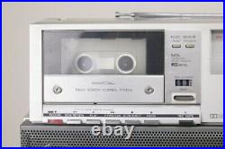 AIWA CS-J88 Stereo Radio Cassette Boombox vintage Parts Or Repairs