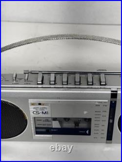 AIWA CS M1 Micro Stereo Radio Cassette Recorder Vintage For Parts & Repair