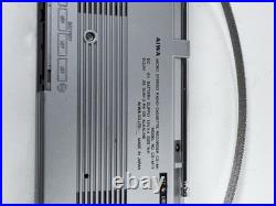AIWA CS M1 Micro Stereo Radio Cassette Recorder Vintage For Parts & Repair