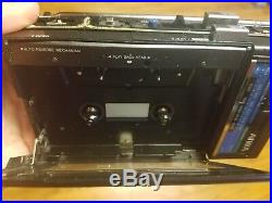 AIWA HS-T02 Cassette Player Walkman Portable Radio Vintage For parts or repair