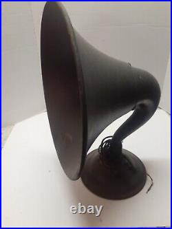 ANTIQUE Vintage ATWATER KENT Radio Exterior SPEAKER HORN parts / restore 14