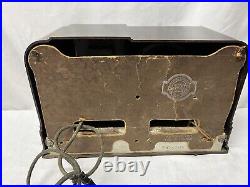 ANTIQUE Vintage RARE BELMONT MODEL 4BA1 TUBE RADIO FOR PARTS OR REPAIR