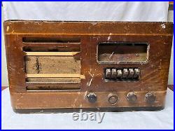 ANTIQUE Vintage VERY RARE BELKNAP MODEL 791 TUBE RADIO FOR PARTS OR REPAIR