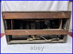 ANTIQUE Vintage VERY RARE BELKNAP MODEL 791 TUBE RADIO FOR PARTS OR REPAIR