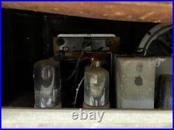 ANTIQUE Vintage VERY RARE BELKNAP MODEL 791 TUBE RADIO FOR PARTS OR REPAIR