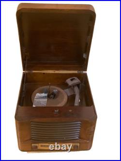 Admiral 6RT43A Vintage 1940s Tube Radio Phonograph 78 RPM Record Player Parts