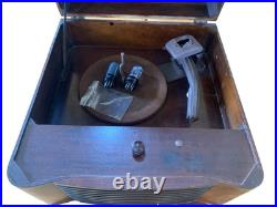 Admiral 6RT43A Vintage 1940s Tube Radio Phonograph 78 RPM Record Player Parts