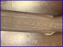 Admiral 6RT43A Vintage 1940s Tube Radio Phonograph 78 RPM Record Player Parts