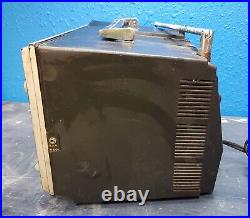 Admiral Travel Mate TV Model #9P400 Tested Working For parts only