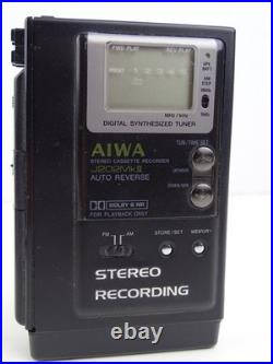 Aiwa Vintage HS J202MKIII Stereo Radio Cassette Recorder Rare As Is Parts Only
