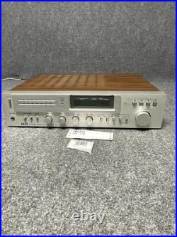 Akai AA-R31 Vintage? AM/FM Stereo Receiver Amplifier in Brown For Parts