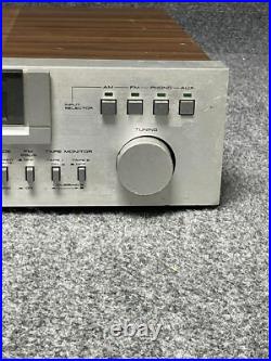 Akai AA-R31 Vintage? AM/FM Stereo Receiver Amplifier in Brown For Parts