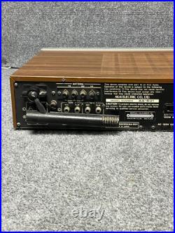 Akai AA-R31 Vintage? AM/FM Stereo Receiver Amplifier in Brown For Parts