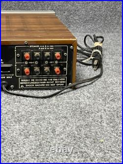 Akai AA-R31 Vintage? AM/FM Stereo Receiver Amplifier in Brown For Parts