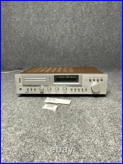 Akai AA-R31 Vintage? AM/FM Stereo Receiver Amplifier in Brown For Parts