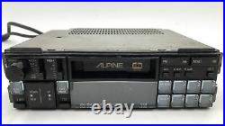 Alpine 7273E Vintage Radio Cassette Car Stereo 80'' Parts Or Repair