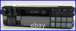 Alpine 7273E Vintage Radio Cassette Car Stereo 80'' Parts Or Repair