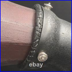 Antique 1920's Amplion AR-19 Horn Radio Speaker Wood Bell Untested Parts/Repair