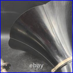 Antique 1920's Burns Horn Radio Speaker Black Pyralin Bell Untested Parts/Repair