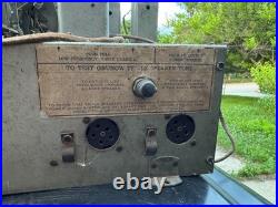 Antique 1930s Grunow 1541 Teledial Radio Chassis for parts/repair