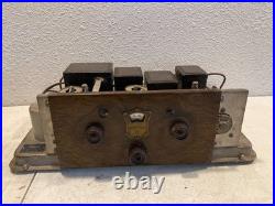Antique ATWATER KENT 55 55C Vacuum Tube Radio Chasis. Parts Repair