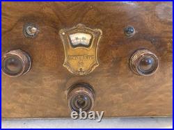 Antique ATWATER KENT 55 55C Vacuum Tube Radio Chasis. Parts Repair