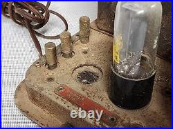 Antique Atwater Kent Tube Radio Model 55C 1920s For Parts Or Restore W 7 Tubes