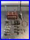 Antique-B-W-Whitehurst-Crystal-Radio-Set-Telegraph-Morse-Key-Parts-01-oycm