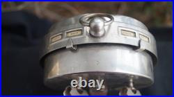 Antique C 1920s Westclox Big Ben ADVERTISING Dial Peg Leg Alarm Clock RUNS