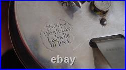 Antique C 1920s Westclox Big Ben ADVERTISING Dial Peg Leg Alarm Clock RUNS