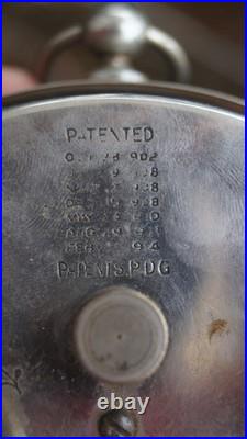 Antique C 1920s Westclox Big Ben ADVERTISING Dial Peg Leg Alarm Clock RUNS