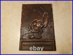 Antique EMERSON MICKEY MOUSE Radio Case PARTS Restoration Project Parts