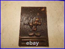 Antique EMERSON MICKEY MOUSE Radio Case PARTS Restoration Project Parts