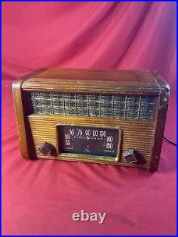 Antique General Electric (P-64J573) Radio 1946 Table Model UNTESTED FOR PARTS