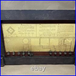Antique Grebe Synchrophase Tube Radio for parts or restore