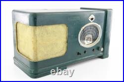 Antique Lafayette Tube Radio in Wood Case Nice Vintage Condition For Parts