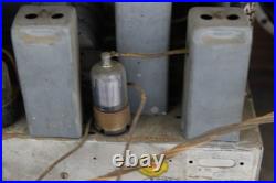 Antique Lafayette Tube Radio in Wood Case Nice Vintage Condition For Parts