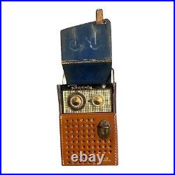 Antique Rare Regency 99 World Wide Transistor Radio (Not Tested) For Parts