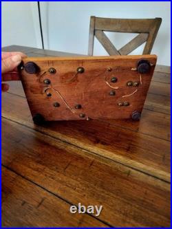 Antique Scientific Radio Transmitter Spark Induction Coil