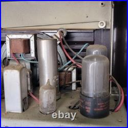Antique Vintage AM FM DeWald Tube Receiver circa 1951 (Parts Or Repair)