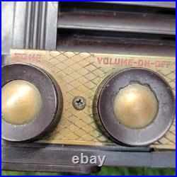 Antique Vintage AM FM DeWald Tube Receiver circa 1951 (Parts Or Repair)